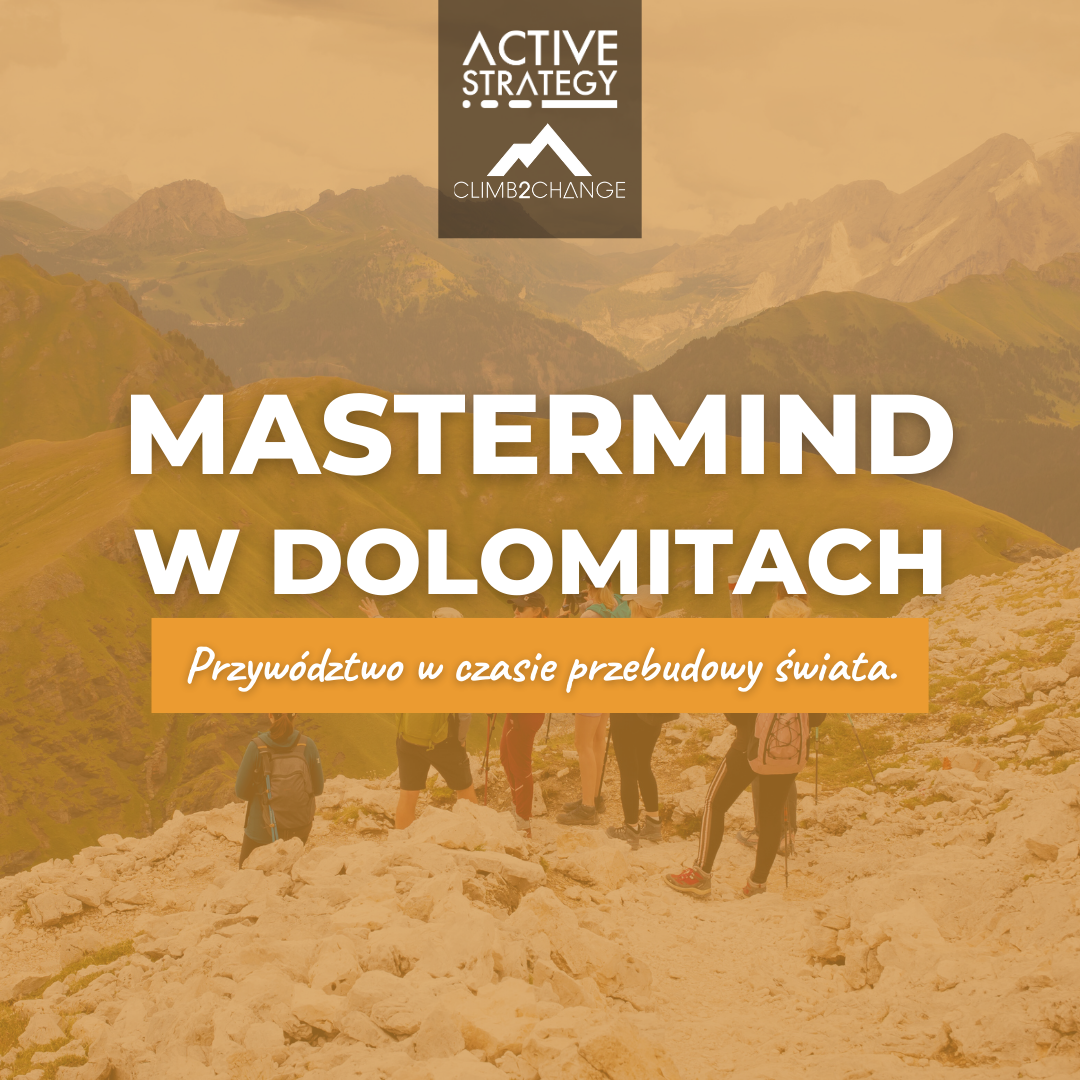 Mastermind w Dolomitach menedżer manager przywodztwo Active Strategy Climb2change (1)