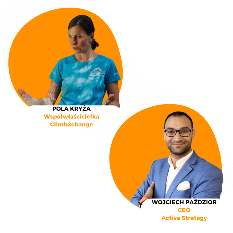 Prelegenci: Pola Kryża i Wojciech Paździor